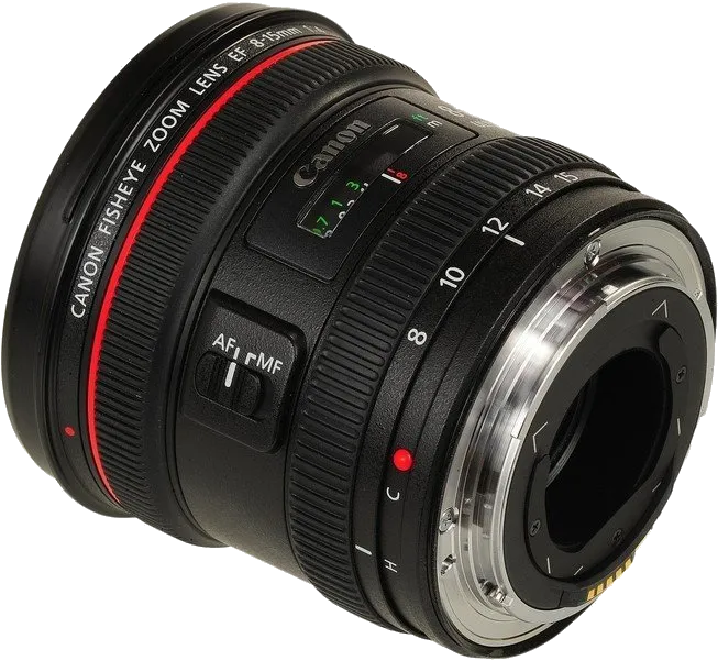 Ремонт диафрагмы Canon EF 8-15mm f/4.0L Fisheye USM
